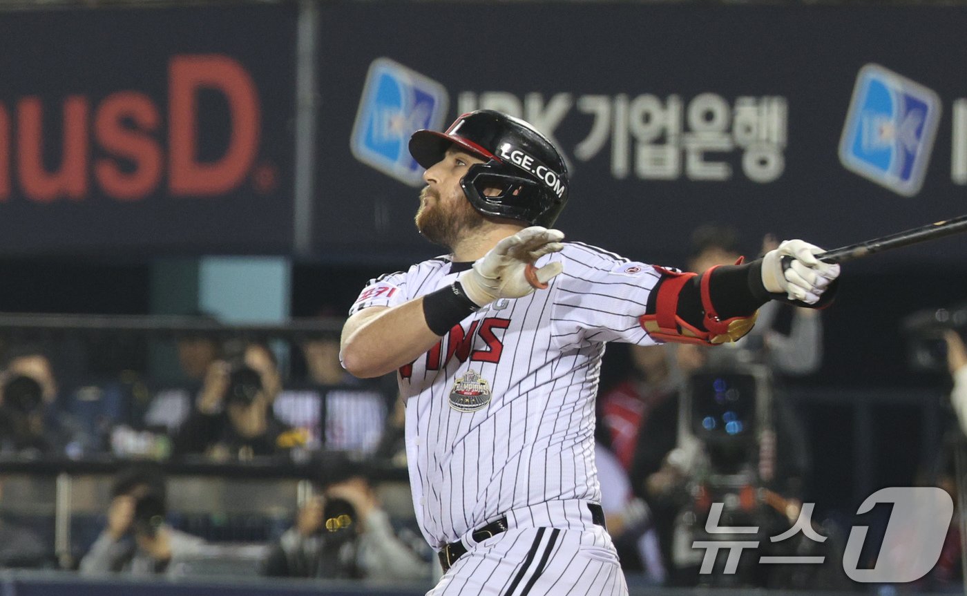 본문 이미지 - LG 트윈스 오스틴 딘. /뉴스1 DB ⓒ News1 장수영 기자