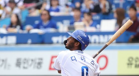 삼성 디아즈 '값진 희생플라이'