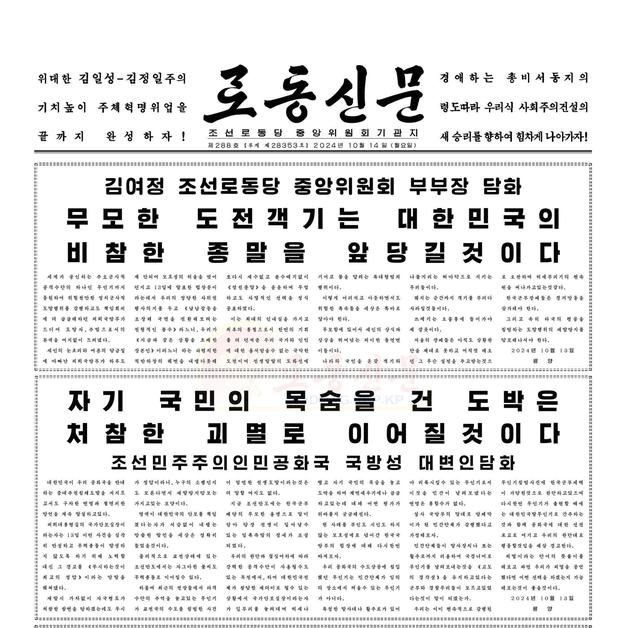 '무인기 사건' 내부 결속에 활용…"인민이 격노"[데일리 북한]