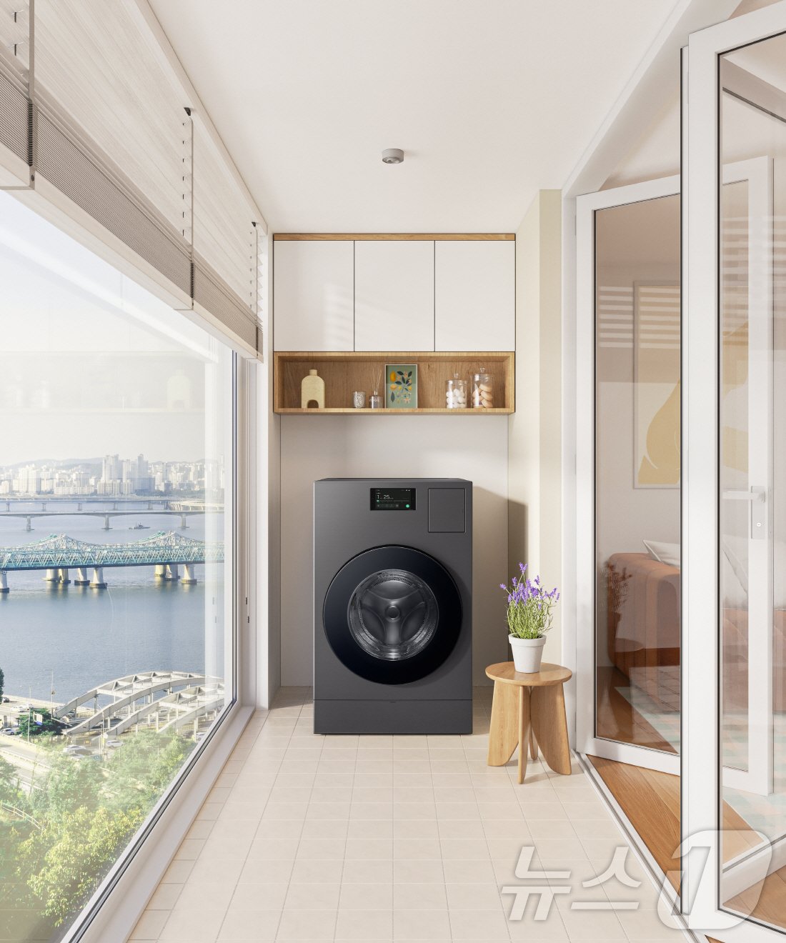 본문 이미지 - 삼성전자 올인원 세탁건조기 '비스포크 AI 콤보'.(삼성전자 제공)