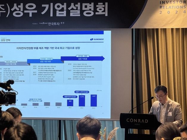 몸값 4000억 LG엔솔 공급사 '성우'…코스닥 상장 도전