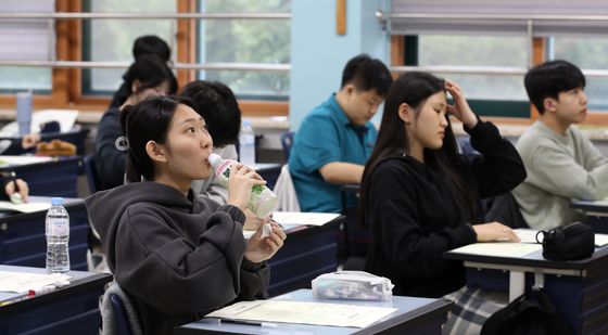 고3 마지막 모의고사, '떨리는 순간'