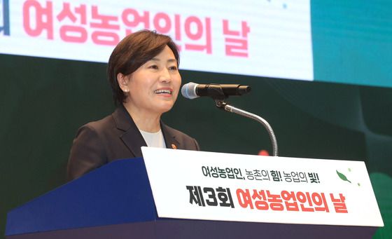 금배추에 배추밭 찾은 농식품부 장관…"가을배추 출하로 도매가 하락세"