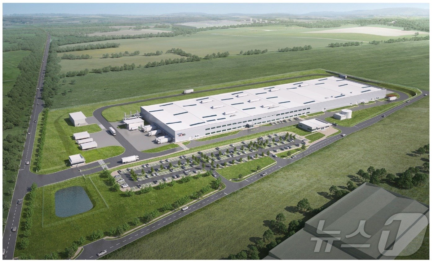 본문 이미지 - 슬로박 노바키 PE시스템 공장 조감도 (현대모비스 제공) 