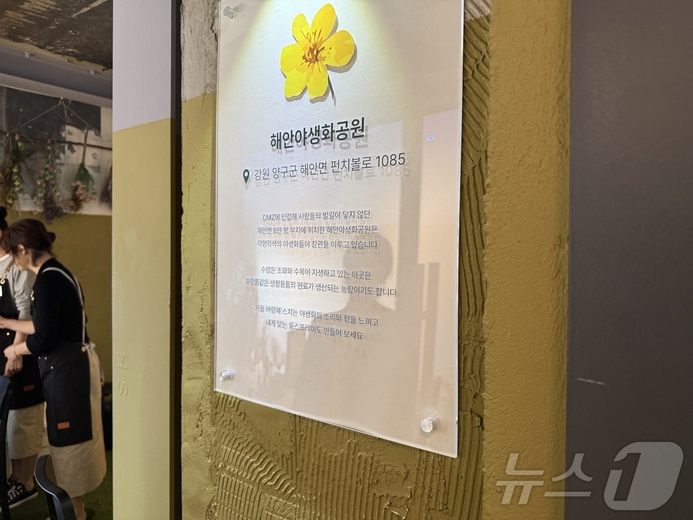 본문 이미지 - 서울 성동구 성수동에 위치한 마마리마켓에서 열린 '양구 오감 빌리지' 팝업에 룸 스프레이 체험 공간이 마련됐다.2024.10.16/ⓒ 뉴스1 이강 기자