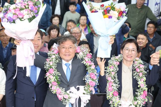 [재보선]민주 장세일 영광군수 당선 확실…개표율 90.6%