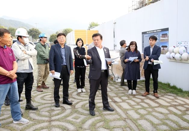 이학수 정읍시장 "현장 안전수칙 지키며 주요 사업 속도 내주길"