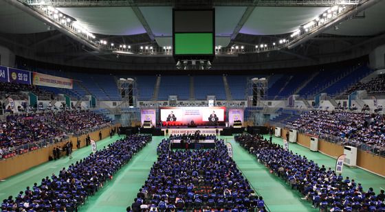 2년 연속 바르게살기운동 전국회원대회 참석한 윤 대통령