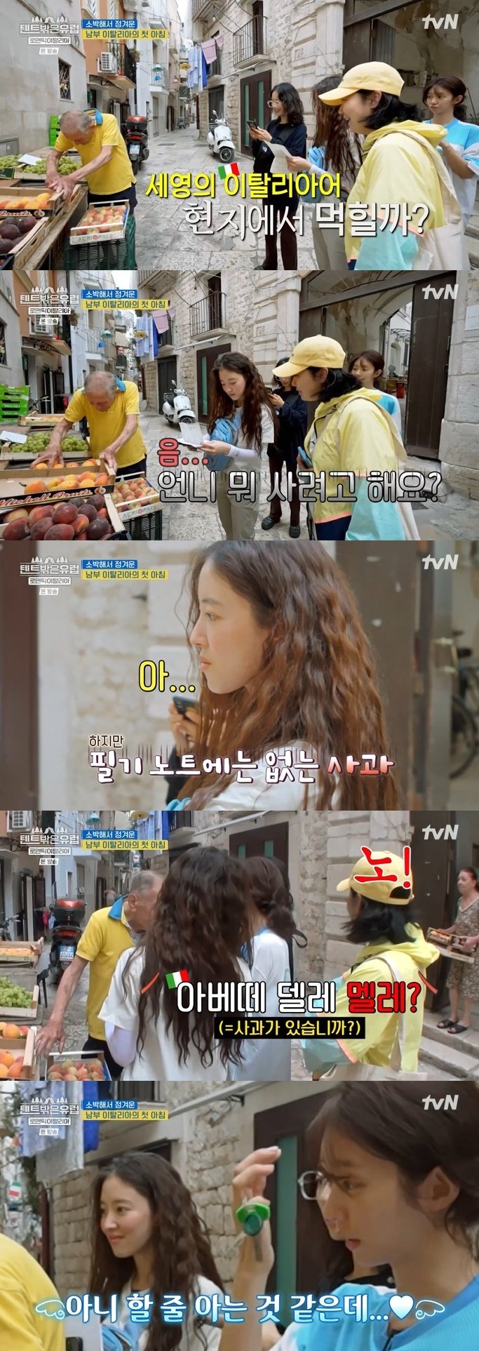 본문 이미지 - tvN '텐트 밖은 유럽' 캡처