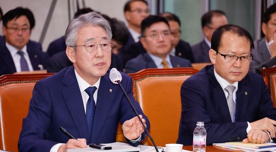 [국감]답변하는 강호동 농협중앙회장