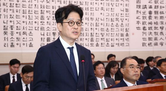 [국감]업무보고하는 이창수 중앙지검장