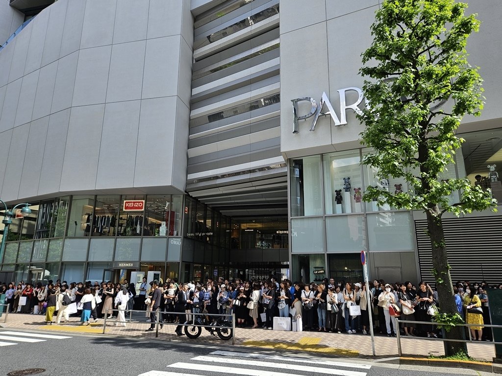 본문 이미지 - 일본 파르코 시부야에서 진행한 더현대글로벌. (현대백화점 제공)