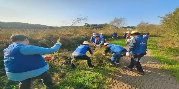 도로공사 강원본부 '동해안 석호 살리기' 캠페인