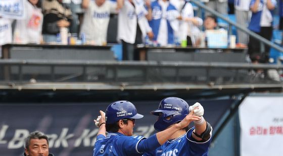 한국시리즈 가까워진 삼성 라이온즈