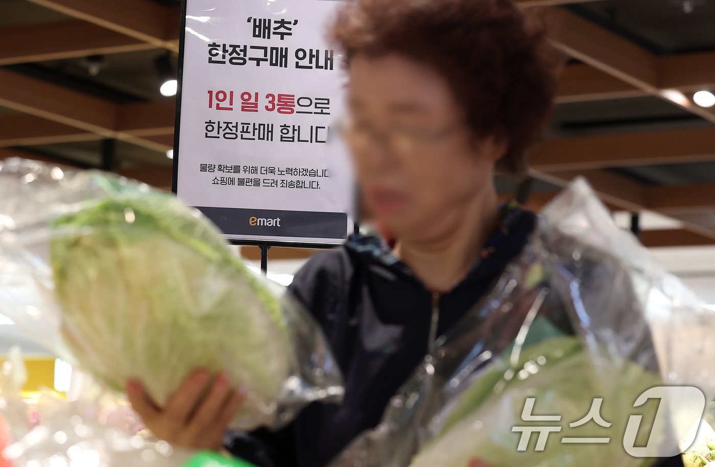 본문 이미지 - 2일 서울 시내 한 대형마트에서 시민들이 장을 보고 있다. 2024.10.2/뉴스1 ⓒ News1 김성진 기자