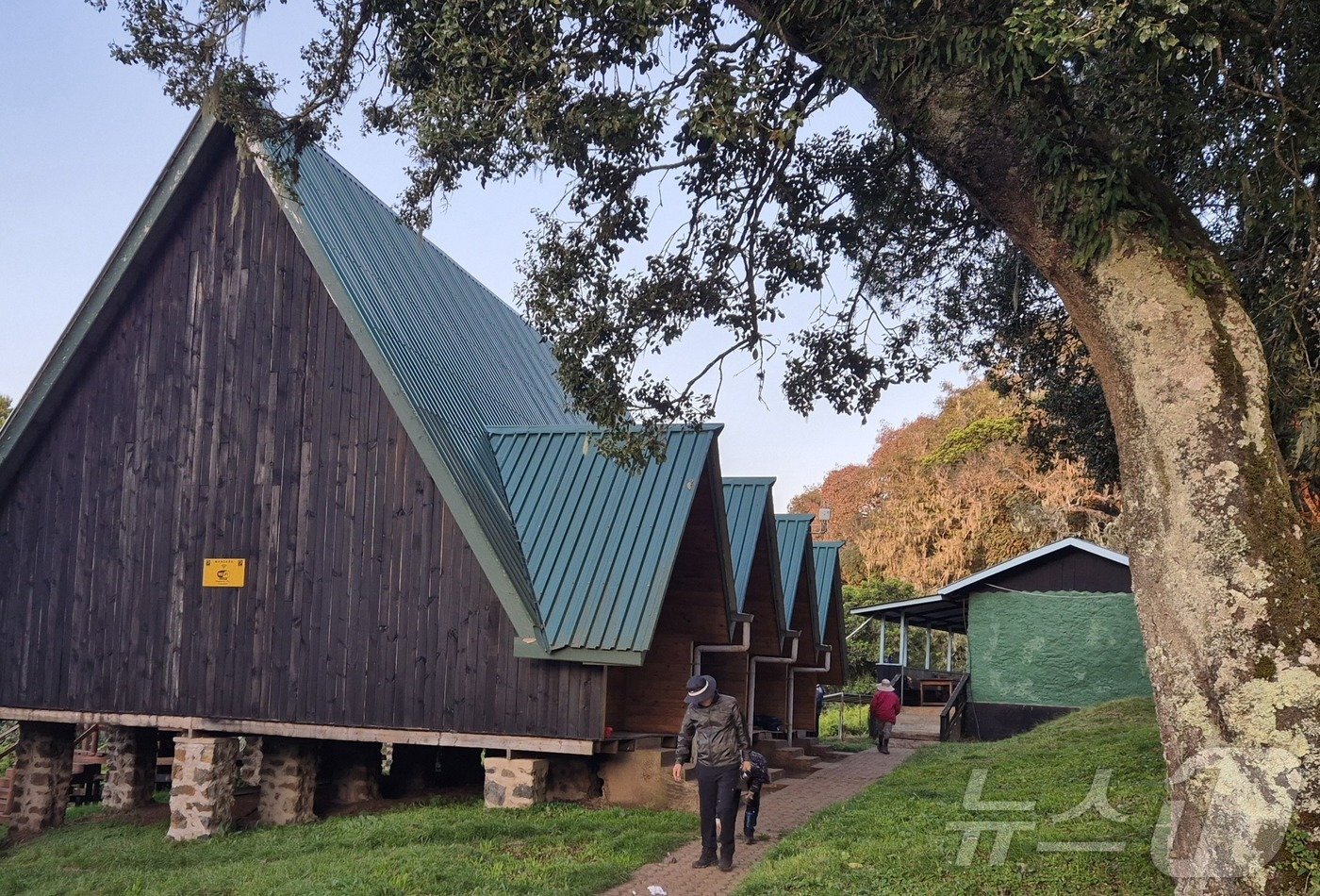 킬리만자로 등정의 첫번째 산장인 만다라 산장&#40;Mandara Hut.2720m&#41;.2024.10.4./뉴스1 ⓒ News1 조영석 기자 