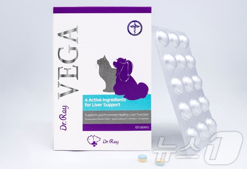 본문 이미지 - 반려동물 간영양제 베가(한국반려동물영양연구소 제공) ⓒ 뉴스1