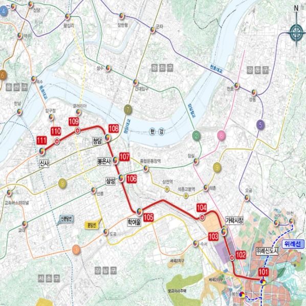 서울시 '위례 신사선' 민간투자 사업자 재모집…사업비 4.4% 증액
