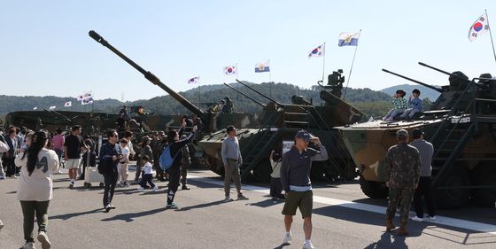 계룡군문화축제·지상군페스티벌 개막