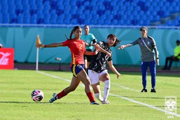 U17 여자축구, 스페인에 0-5 완패…월드컵 8강행 '적신호'(종합)