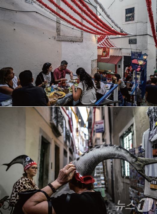 본문 이미지 - 포르투갈 리스본에서 열리는 정어리 축제&#40;출처:aljazeera.com&#41;