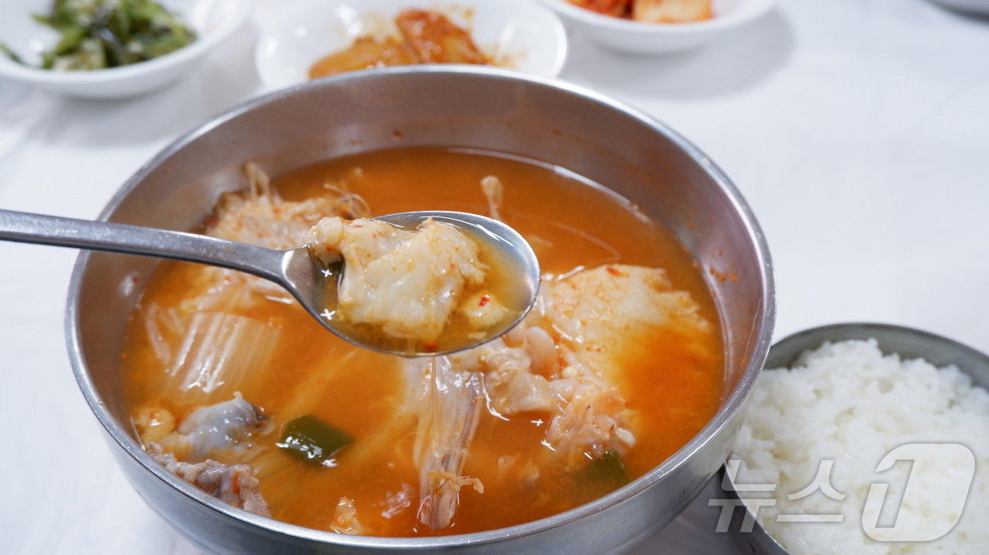 본문 이미지 -  꼼치국 1인분에 1만 8000원이다.ⓒ News1 윤슬빈 기자