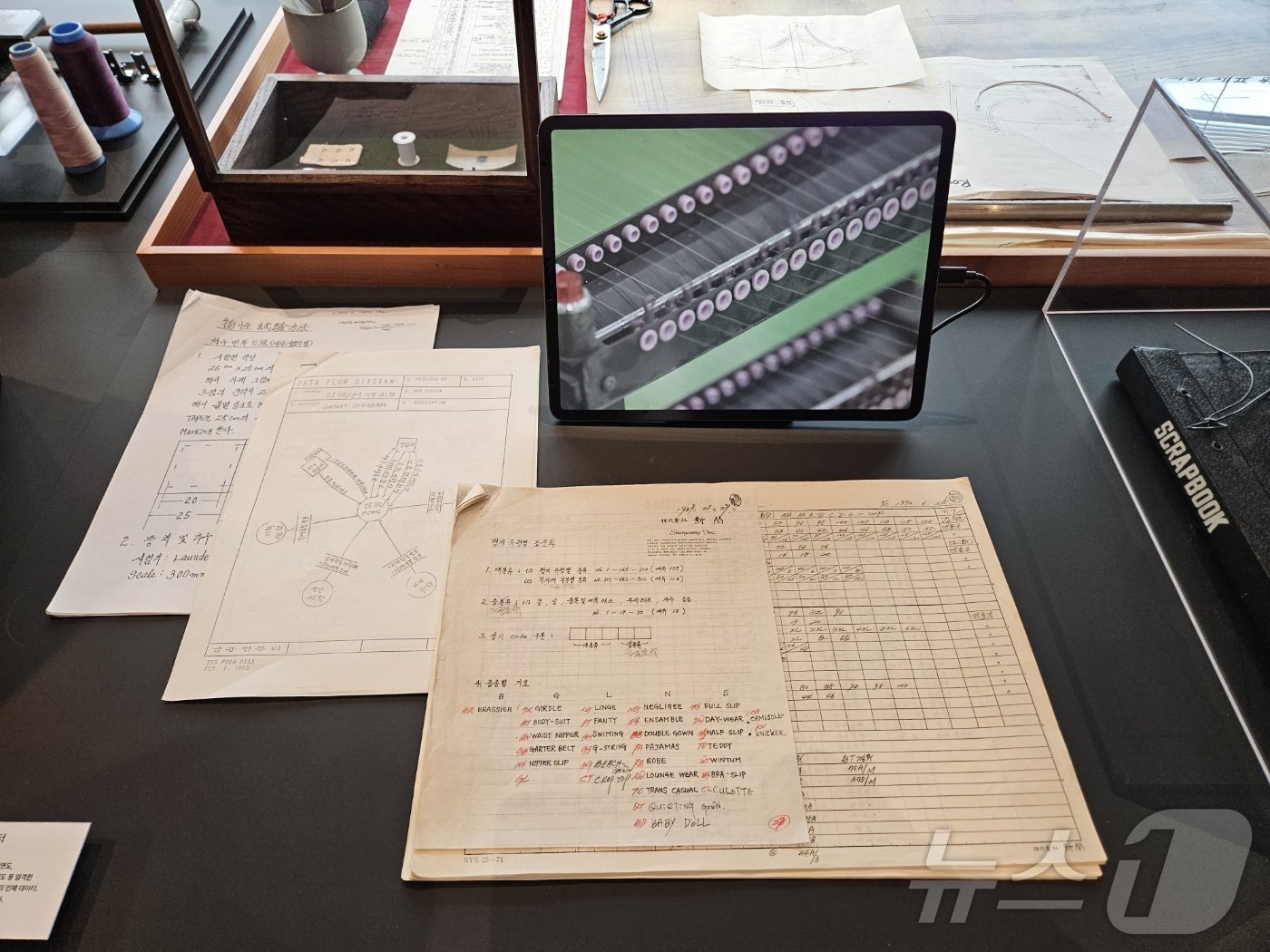 본문 이미지 - 언더웨어 브랜드 신영와코루 비너스가 21일 서울 성수동 소재 무비랜드에서 팝업 스토어를 개최했다.ⓒ 뉴스1/김진희 기자.
