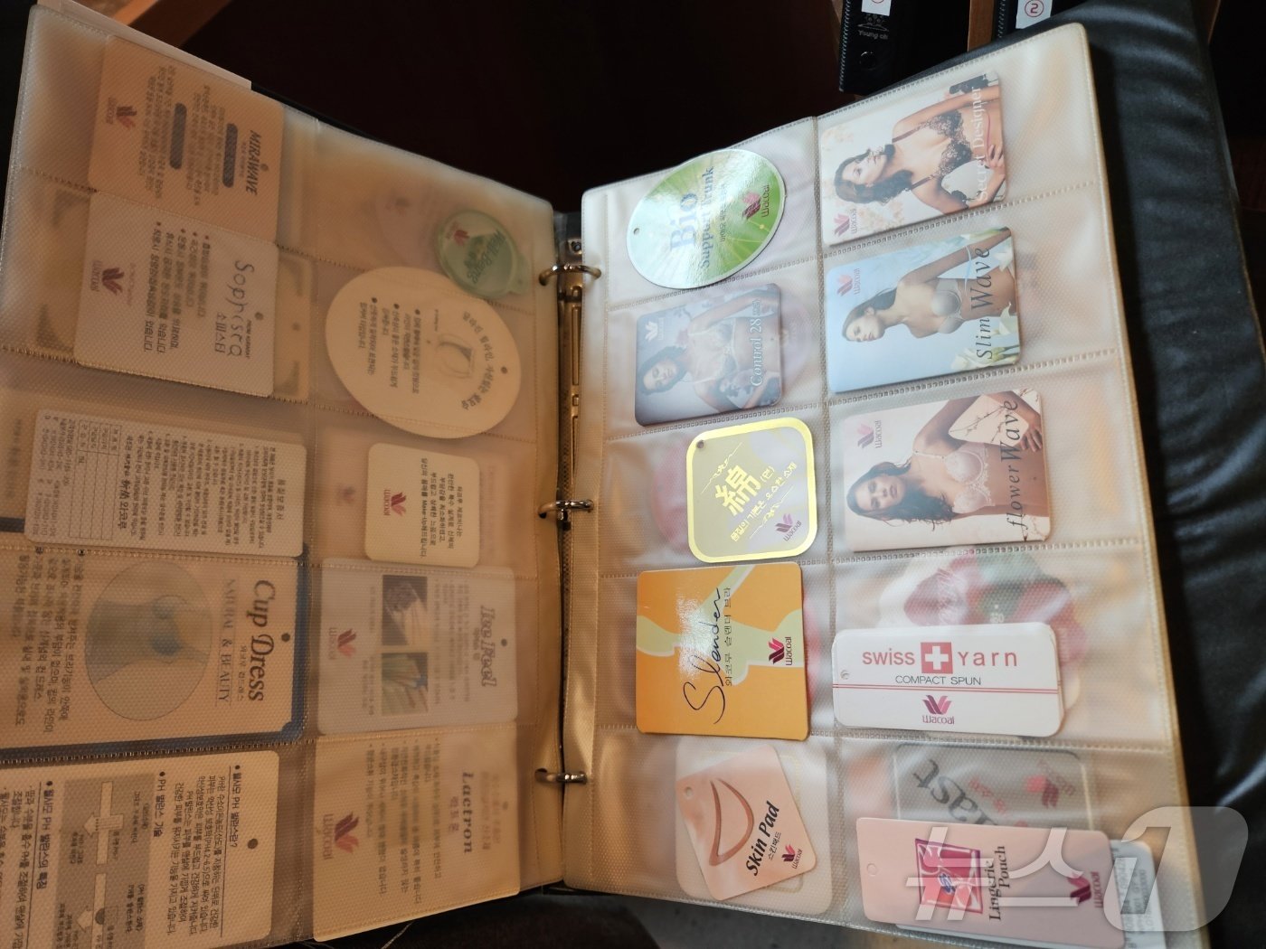 본문 이미지 - 언더웨어 브랜드 신영와코루 비너스가 21일 서울 성수동 소재 무비랜드에서 팝업 스토어를 개최했다.ⓒ 뉴스1/김진희 기자.