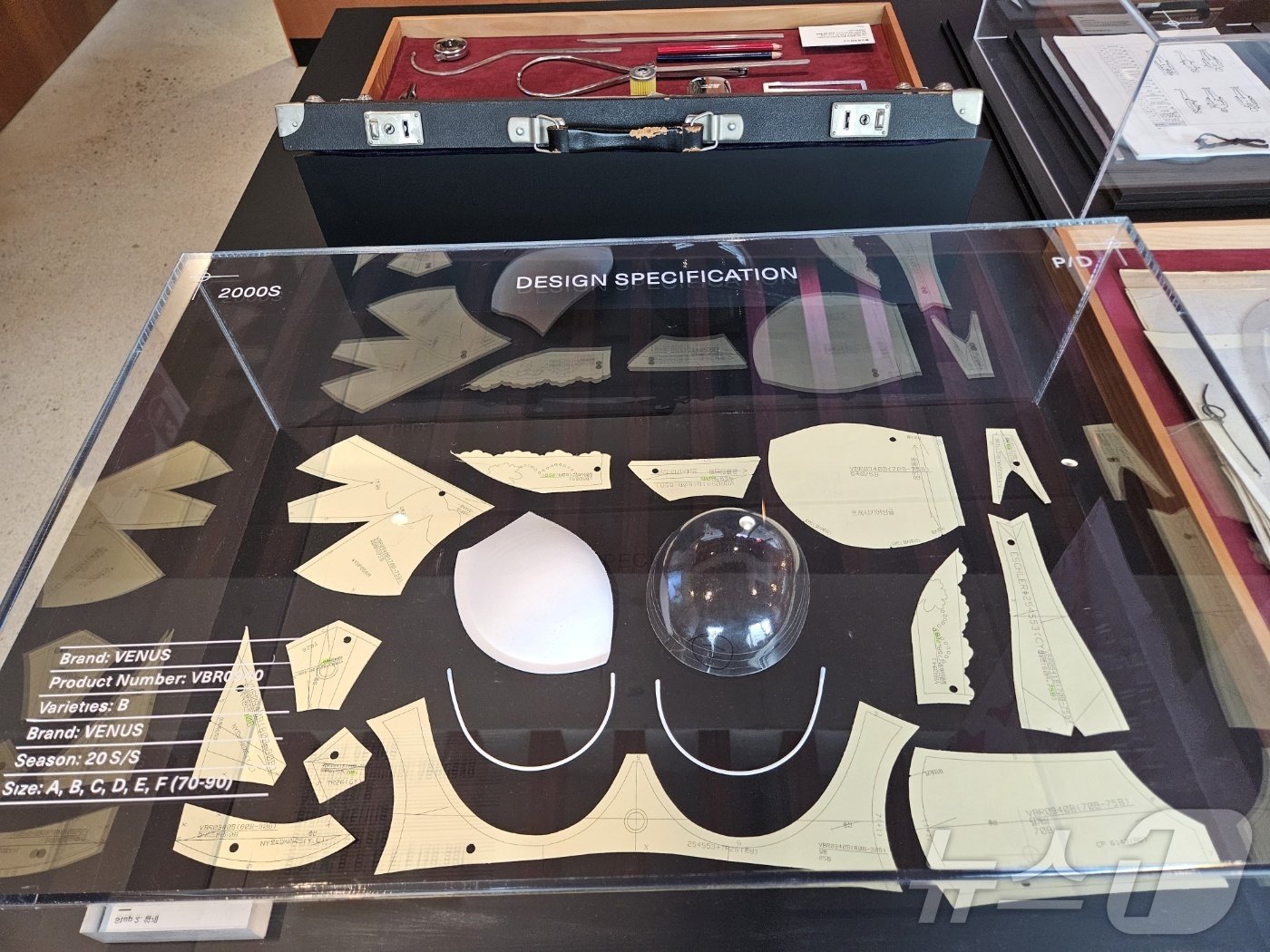 본문 이미지 - 언더웨어 브랜드 신영와코루 비너스가 21일 서울 성수동 소재 무비랜드에서 팝업 스토어를 개최했다.ⓒ 뉴스1/김진희 기자.