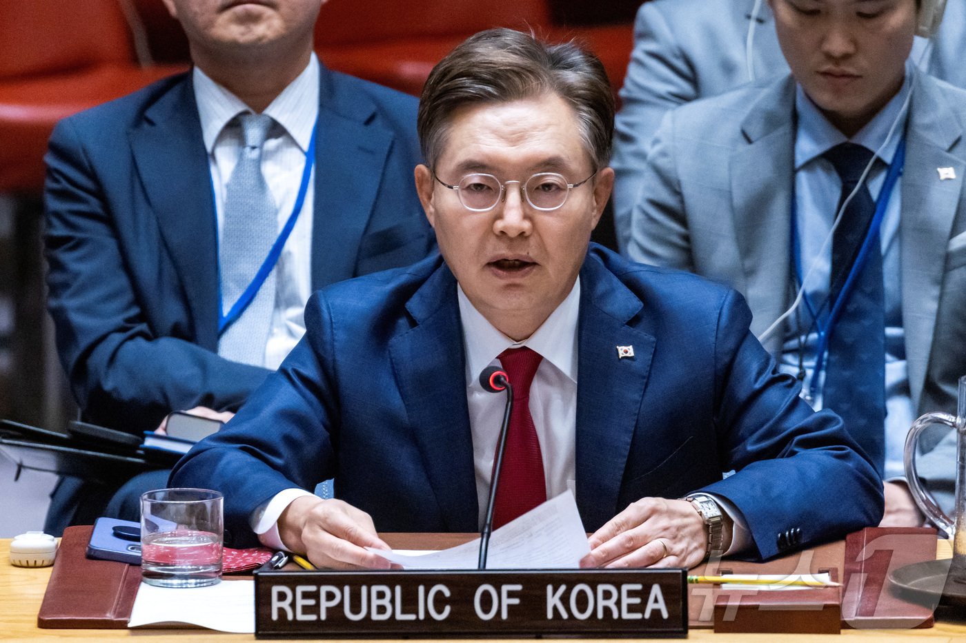 본문 이미지 - 황준국 주유엔 대한민국 대사. ⓒ 로이터=뉴스1 ⓒ News1 류정민 특파원