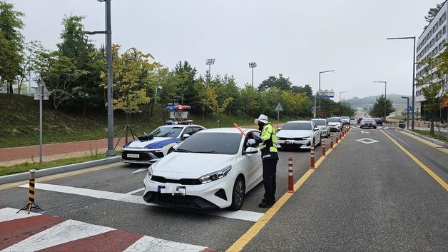 "숙취운전도 음주운전"…경북경찰, 20일간 출근길서 30명 적발