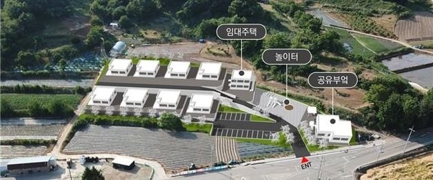 옥천군 '안남면 주거플랫폼사업' 지연…공정률 40%