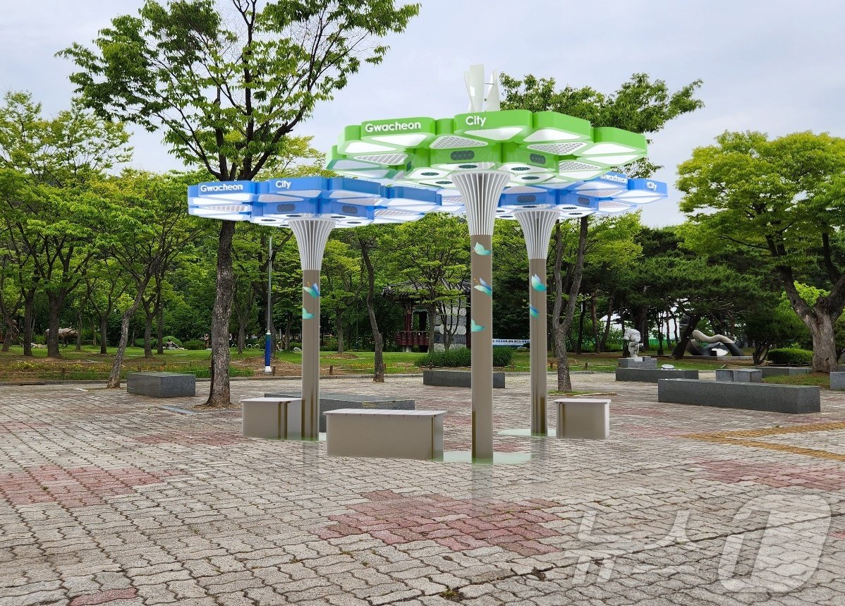 본문 이미지 - 스마트 트리.(과천시 제공)