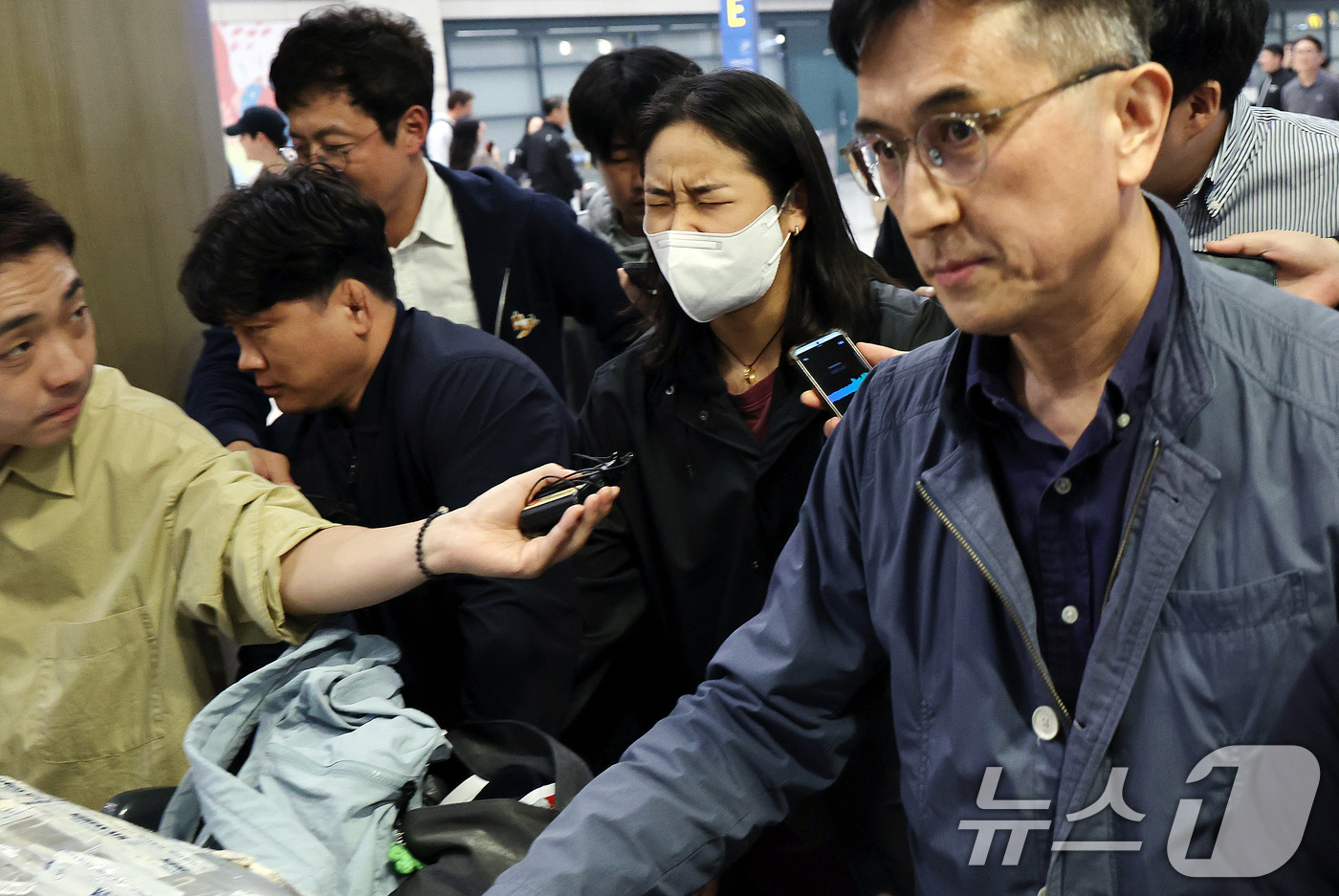 (인천공항=뉴스1) 이동해 기자 = 세계배드민턴연맹(BWF) 월드투어 슈퍼 750 덴마크오픈 여자 단식에서 준우승을 차지하며 세계 랭킹 1위 탈환에 성공한 배드민턴 국가대표팀 안세 …