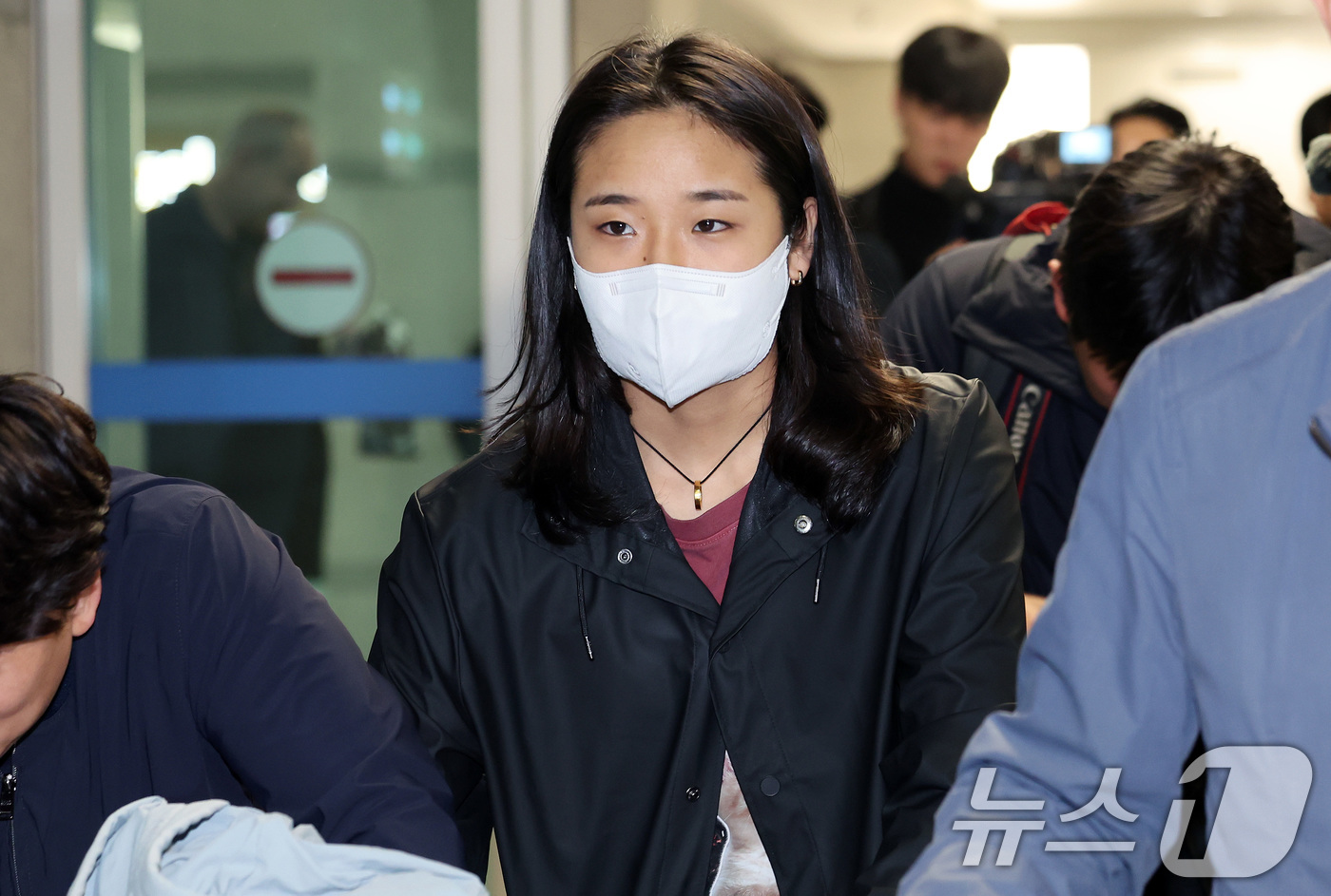 (인천공항=뉴스1) 이동해 기자 = 세계배드민턴연맹(BWF) 월드투어 슈퍼 750 덴마크오픈 여자 단식에서 준우승을 차지하며 세계 랭킹 1위 탈환에 성공한 배드민턴 국가대표팀 안세 …