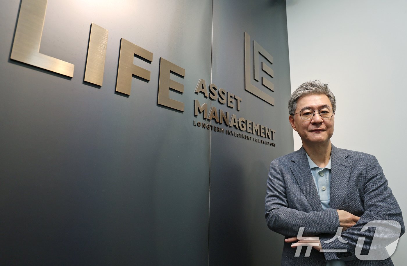 본문 이미지 - 이채원 라이프자산운용 이사회 의장이 23일 서울 여의도 라이프자산운용에서 열린 뉴스1 인터뷰에서 포즈를 취하고 있다. 2024.10.23/뉴스1 ⓒ News1 장수영 기자