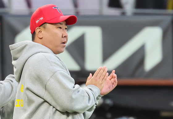 KIA 이범호 감독 "컨디션 좋은 박민 선발 유격수…김도영 3번 기용"