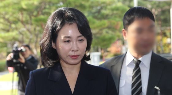 결심공판 출석하는 김혜경