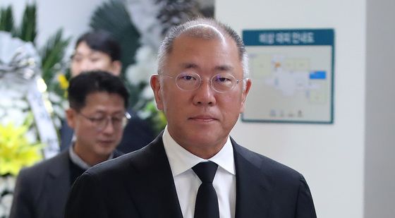 정의선 현대차그룹 회장, 이상득 전 의원 빈소 조문