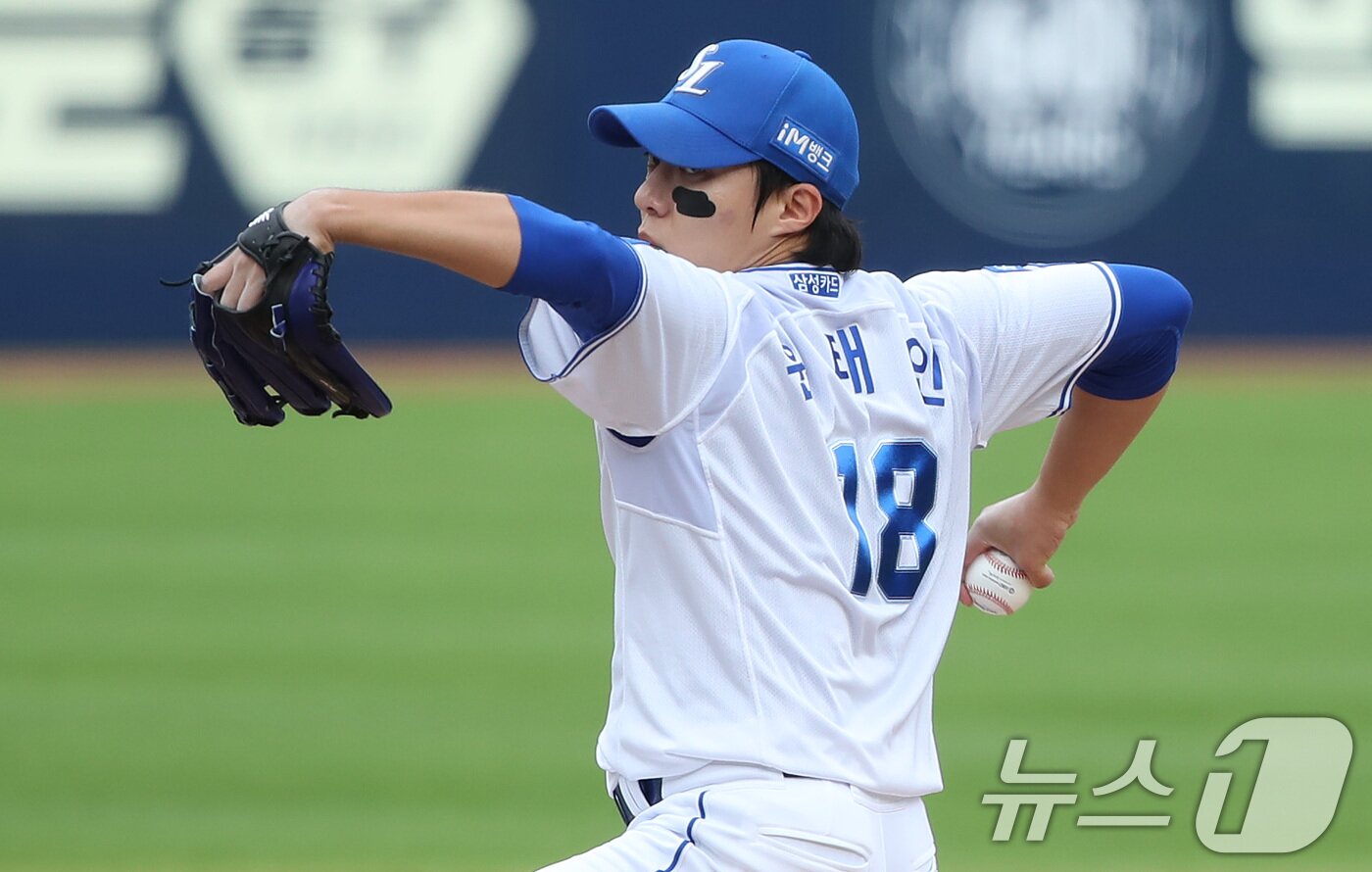 본문 이미지 - 삼성 라이온즈 원태인. /뉴스1 DB ⓒ News1 공정식 기자