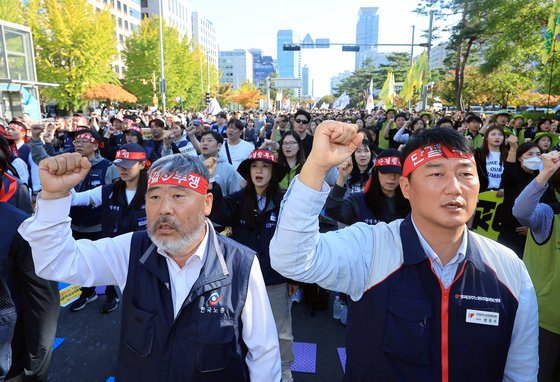 양대노총, 여의도·동대문서 노동자대회 개최…10만명 모인다