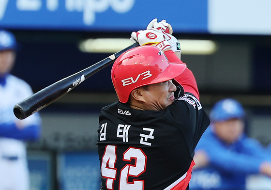 '김태군 3타점' KIA, 11일 만에 치른 경기서 삼성 3-1 제압