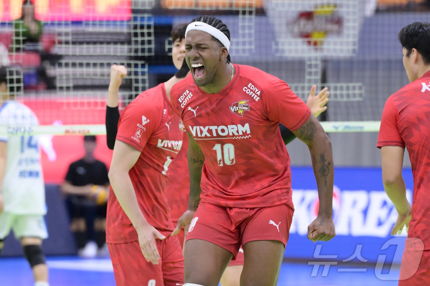 본문 이미지 - 한국전력 루이스 엘리안 에스트라다. (KOVO 제공)