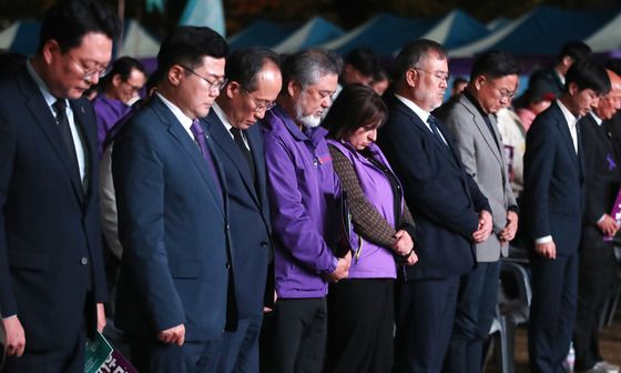 야 "이태원참사 책임자 누구도 처벌받지 않아…함께 싸우겠다"