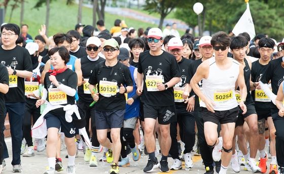 아시아육상대회 성공 기원…구미 시민마라톤대회 5000명 참가