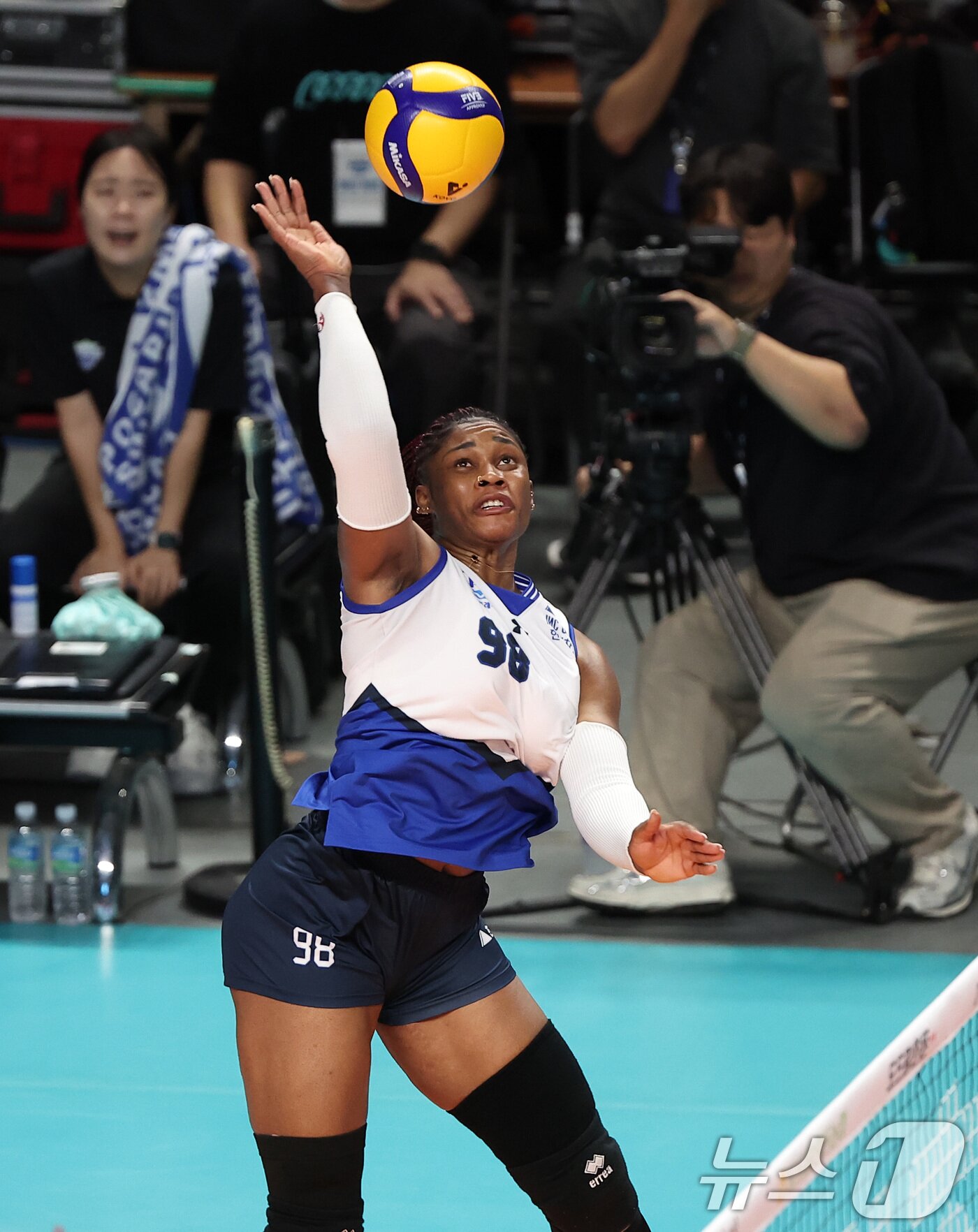 본문 이미지 - 한국도로공사로 이적한 모마. / 뉴스1 DB ⓒ News1 김성진 기자