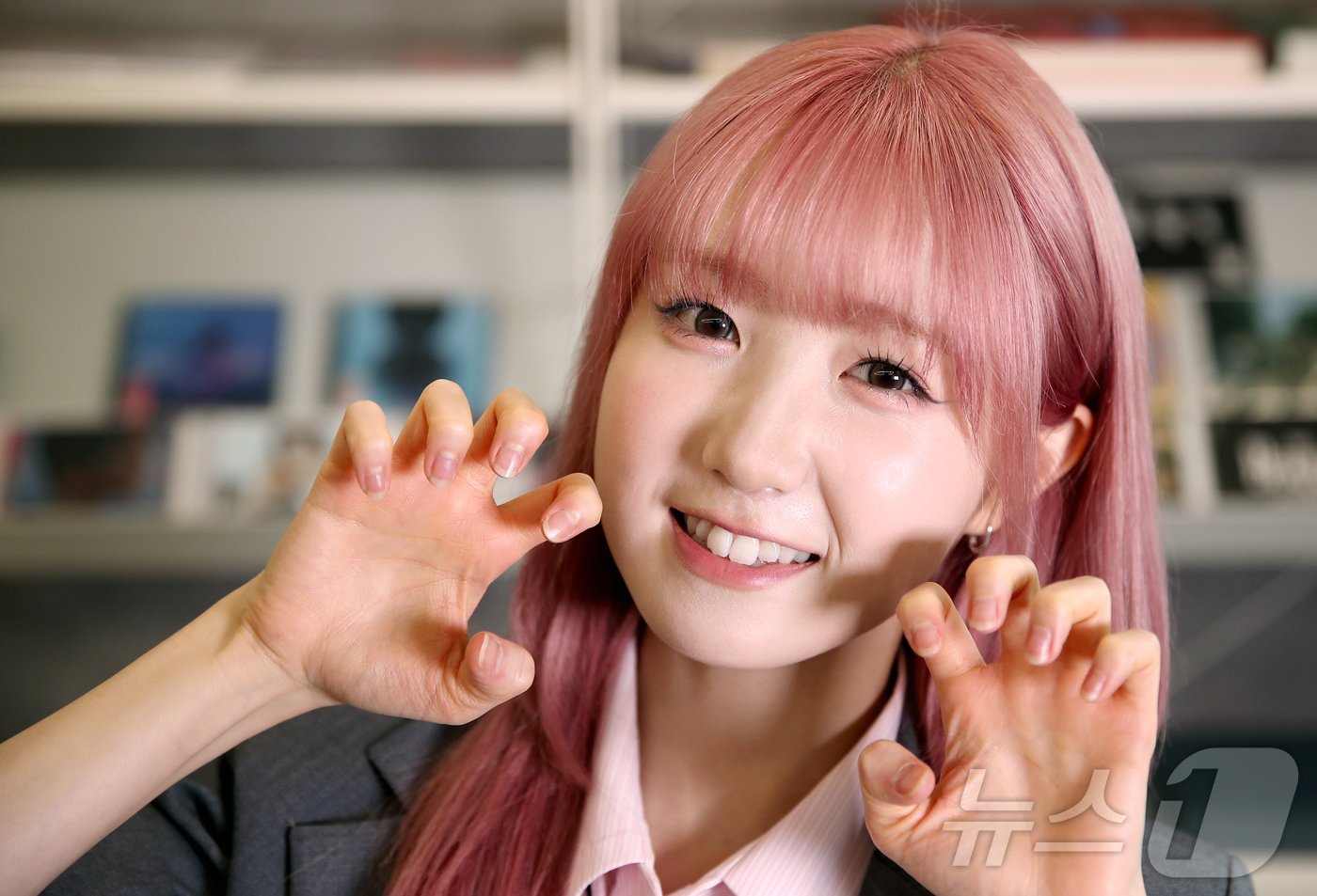 본문 이미지 - 그룹 세이마이네임의 히토미 ⓒ News1 권현진 기자