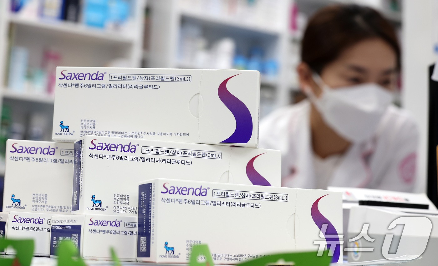 (서울=뉴스1) 김성진 기자 = 비대면 진료를 통한 주사형 비만치료제 '삭센다' 처방이 18배가량 급증한 것으로 나타났다. 국회 보건복지위원회 전진숙 더불어민주당 의원이 건강보험심 …