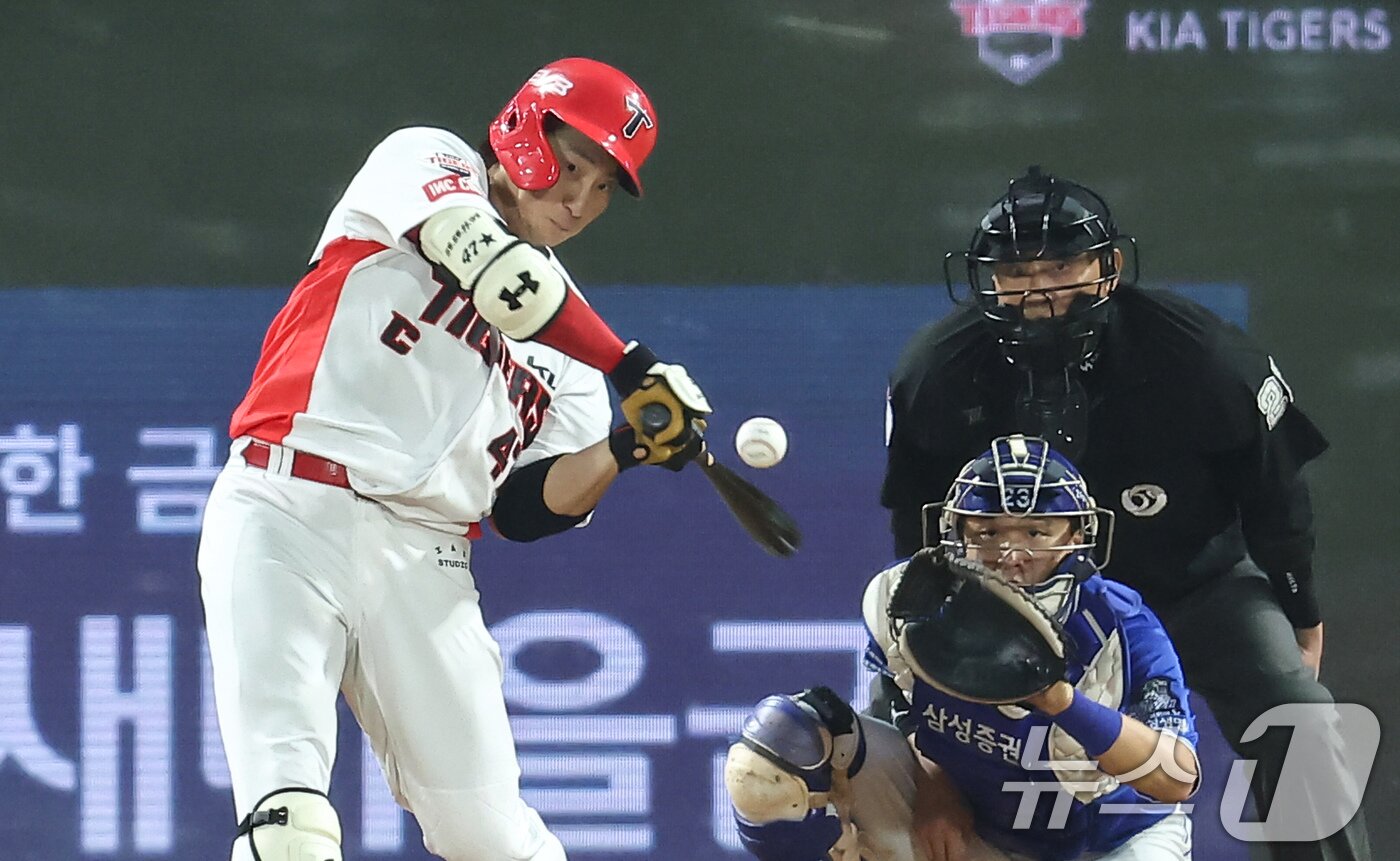 본문 이미지 - KIA 타이거즈 나성범. 2024.10.28 ⓒ 뉴스1 김도우 기자