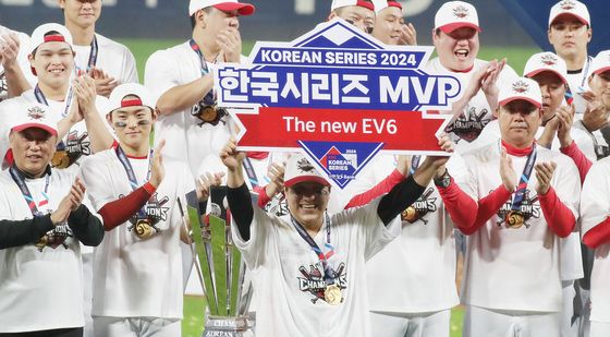 한국시리즈 MVP 수상한 김선빈